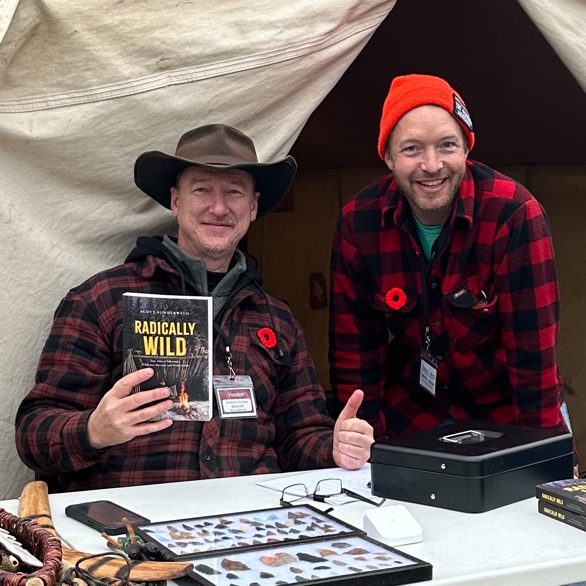 Scott Sunderwald performing at the Creekside Market on November 1, 2025